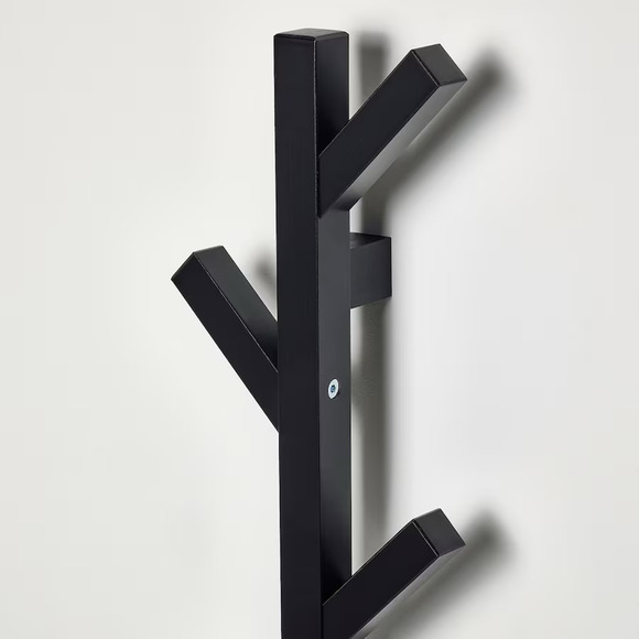 IKEA TJUSIG Hanger, Wall Coat Rack , Black, 30¾" (802.917.07) NEW - Picture 3 of 3